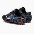 Buty piłkarskie dziecięce Joma Super Copa Jr AG black/turquoise 3