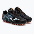 Buty piłkarskie dziecięce Joma Super Copa Jr AG black/turquoise 4