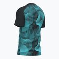 Koszulka tenisowa męska Joma Challenge black/turquoise 8