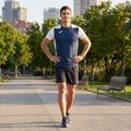 Koszulka do biegania męska Joma Record II navy/white 5