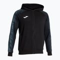 Bluza do biegania męska Joma Elite XI Hoodie black/anthracite 2