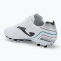 Buty piłkarskie męskie Joma Aguila FG white/black 3