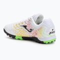 Buty piłkarskie męskie Joma Maxima TF white/yellow 3