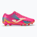 Buty piłkarskie męskie Joma Propulsion FG pink/yellow 2