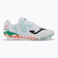 Buty piłkarskie męskie Joma Supercopa FG white/turquoise 2