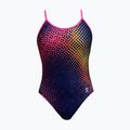 Strój pływacki jednoczęściowy damski RAS Dots Active Back multicolour