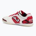 Buty piłkarskie męskie Joma Top Flex IN white/red 3