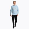 Bluza do biegania męska Joma Record III light blue 2
