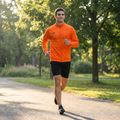 Bluza do biegania męska Joma Record III Full Zip orange 9