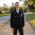 Bluza do biegania damska Joma Record III Full Zip black 5