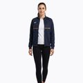 Bluza do biegania damska Joma Record III Full Zip navy 2