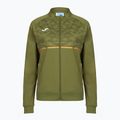 Bluza do biegania damska Joma Record III Full Zip green