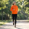 Bluza do biegania damska Joma Record III Full Zip orange 6