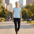 Koszulka do biegania damska Joma Record III light blue 6