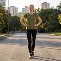 Koszulka do biegania damska Joma Record III khaki 6