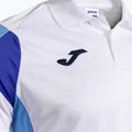 Koszulka tenisowa męska Joma Montreal white/sky blue 4