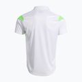 Koszulka tenisowa męska Joma Montreal white/fluor green 3