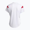 Koszulka tenisowa damska Joma Montreal white/red 2
