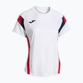 Koszulka tenisowa damska Joma Montreal white/red 3