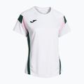 Koszulka teniskowa damska Joma Montreal white/green 2