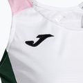 Koszulka tenisowa damska Joma Montreal white/green 3