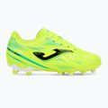 Buty piłkarskie dziecięce Joma Propulsion Jr FG fluor yellow 2