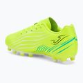 Buty piłkarskie dziecięce Joma Propulsion Jr FG fluor yellow 3