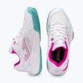 Buty do tenisa dziecięce Joma Master JR 1000 C white/fuchsia 4