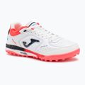 Buty piłkarskie męskie Joma Top Flex Rebound TF white/fluor coral