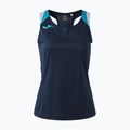 Koszulka tenisowa damska Joma Terra Tank Top dark navy/turquoise fluor