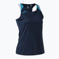 Koszulka tenisowa damska Joma Terra Tank Top dark navy/turquoise fluor 3