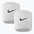 Frotki na nadgarstek Nike Swoosh Wristbands 2 szt. white 2