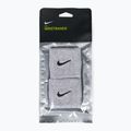 Frotki na nadgarstek Nike Swoosh Wristbands 2 szt. grey