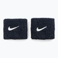 Frotki na nadgarstek Nike Swoosh Wristbands 2 szt. obsidian/white 2