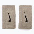 Frotki na nadgarstek Nike Swoosh Doublewide Wristbands grey 2