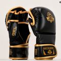 Rękawice sparingowe do treningu MMA DBX BUSHIDO skórzane czarne Arm-2011D-L 16