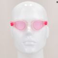 Okulary do pływania dziecięce arena Cruiser Evo Jr fuchsia/clear/clear 9