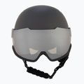 Kask narciarski Bollé Might Visor titanium red matte/brown gun 2