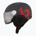 Kask narciarski Bollé Might Visor titanium red matte/brown gun 4