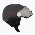 Kask narciarski Bollé Might Visor titanium red matte/brown gun 6