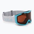 Gogle narciarskie dziecięce Bollé Rocket blue& white matte/rosy bronze