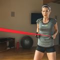 Zestaw gum oporowych SKLZ Resistance Cable Set 20lb (4´Cable + Flex Handle + Door Anchor) pomarańczowy/czarny 4