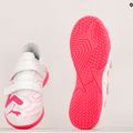 Buty piłkarskie dziecięce PUMA Future Play IT V puma white/fire orchid 15
