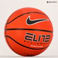 Piłka do koszykówki Nike Elite All Court 8P 2.0 Deflated amber/black/metallic silver rozmiar 6 5