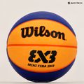 Piłka do koszykówki dziecięca Wilson Fiba 3X3 Mini Rubber yellow rozmiar 3 7