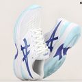 Buty do squasha damskie ASICS Gel-Court Hunter 3 W white/blue violet 20