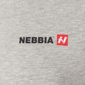 Koszulka treningowa męska NEBBIA Minimalist Logo light grey 6