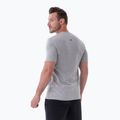 Koszulka treningowa męska NEBBIA Minimalist Logo light grey 2