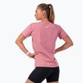 Koszulka treningowa damska NEBBIA Invisible Logo old rose 2