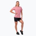 Koszulka treningowa damska NEBBIA Invisible Logo old rose 3
